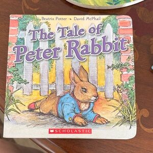Scholastic Purple, Blue, Brown Peter Rabbit Board Book